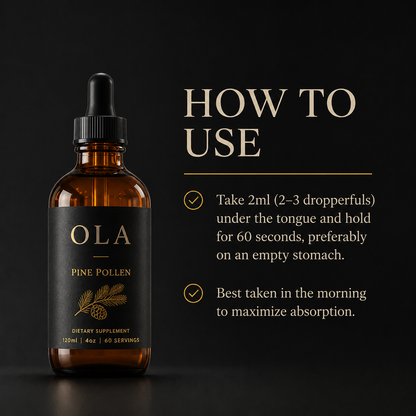 Ola Pine Pollen — Daily T-Support Drops