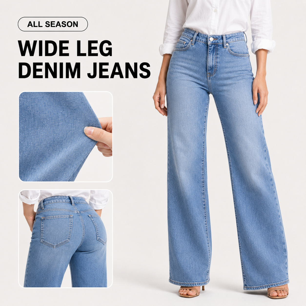 Suriona™ CurveLift Wide-Leg Jeans