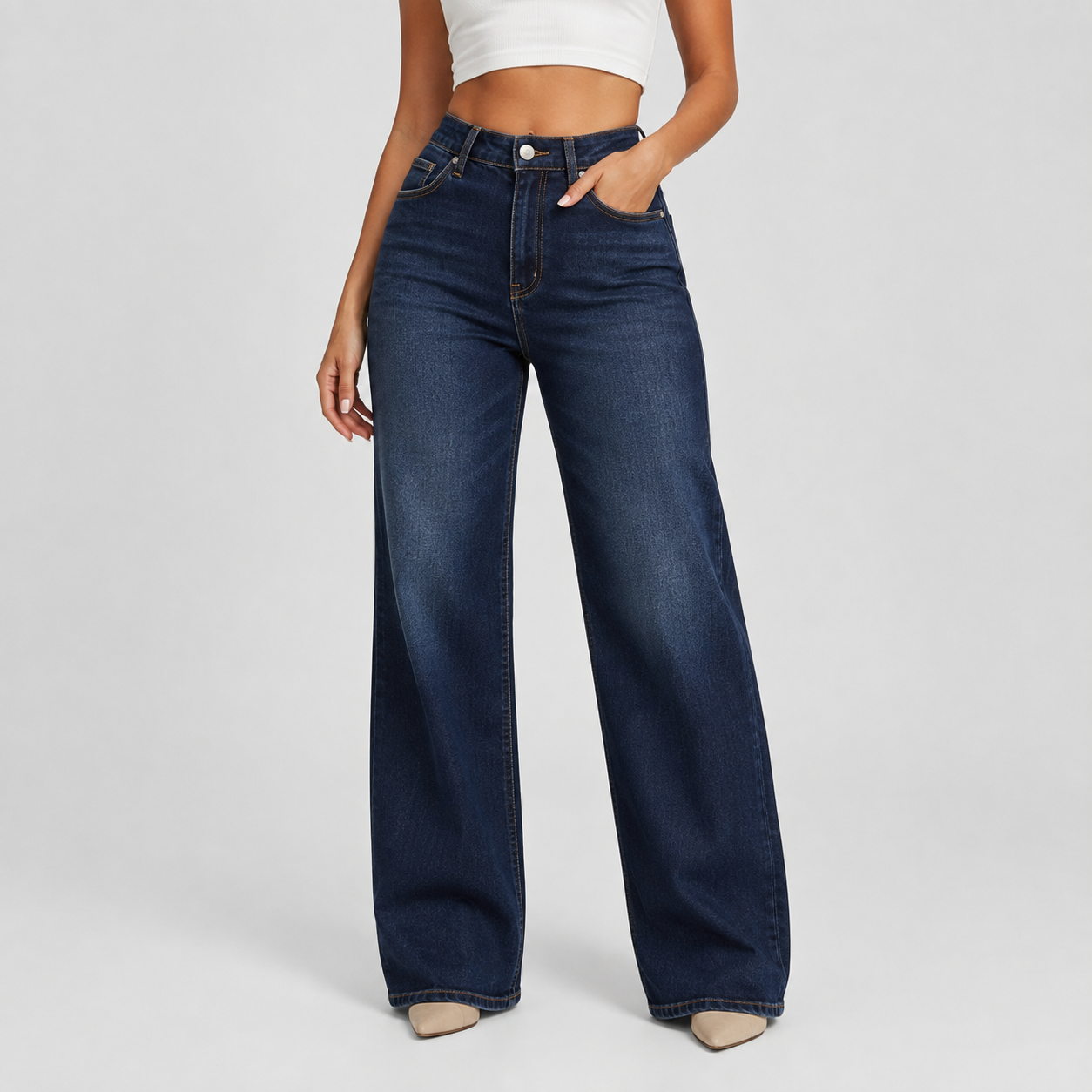 Suriona™ CurveLift Wide-Leg Jeans