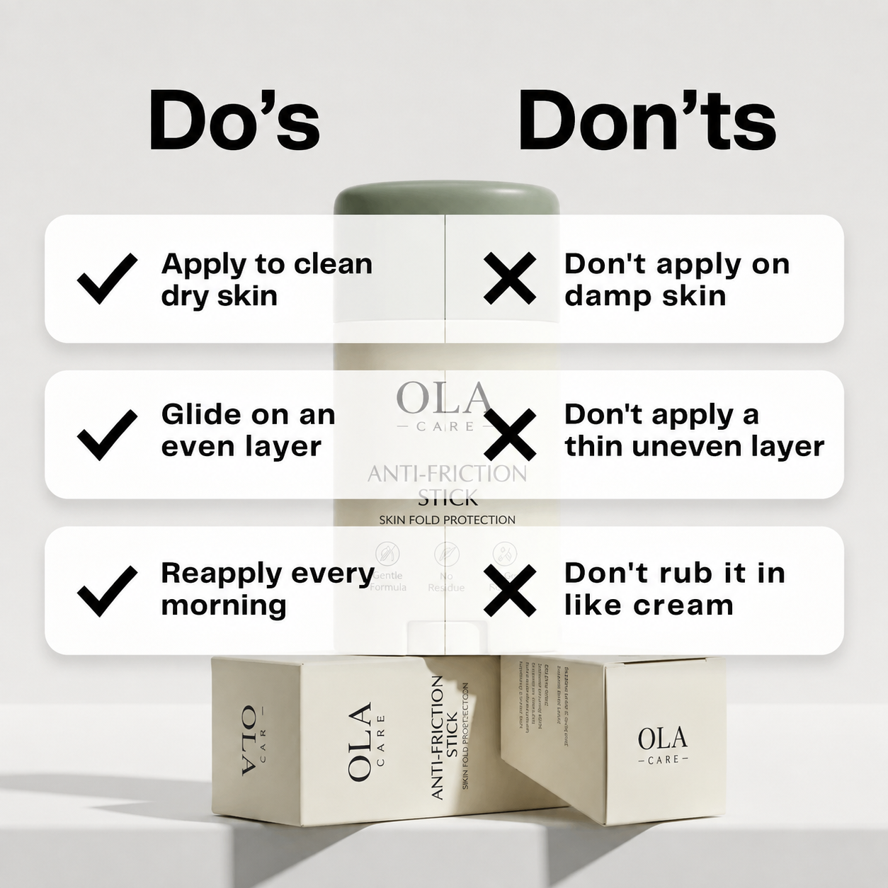 Anti-Friction Stick