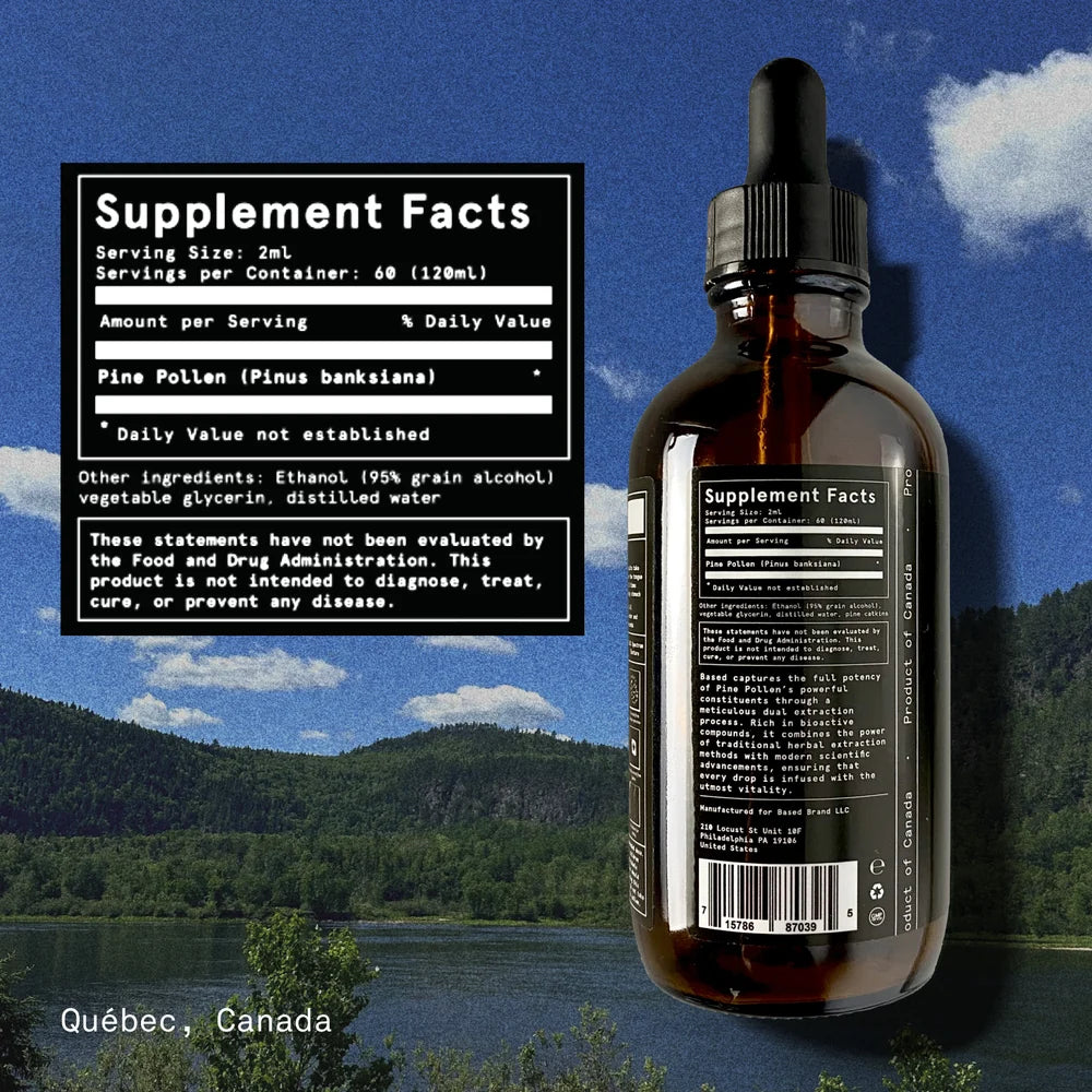 Ola Pine Pollen — Daily T-Support Drops