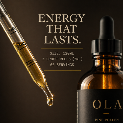Ola Pine Pollen — Daily T-Support Drops